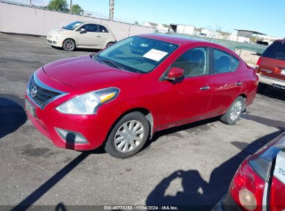 2015 NISSAN VERSA 1.6 SV Red  Gasoline 3N1CN7AP9FL926513 photo #3