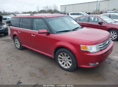 2010 FORD FLEX SEL Red  Gasoline 2FMGK5CC5ABA99681 photo #1