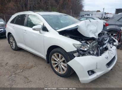 2013 TOYOTA VENZA LE White  Gasoline 4T3BA3BBXDU039962 photo #1