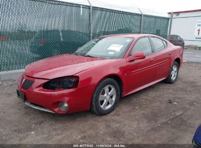 2008 PONTIAC GRAND PRIX Red  Gasoline 2G2WP552881110361 photo #3