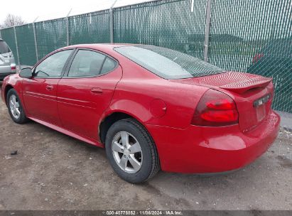 2008 PONTIAC GRAND PRIX Red  Gasoline 2G2WP552881110361 photo #4