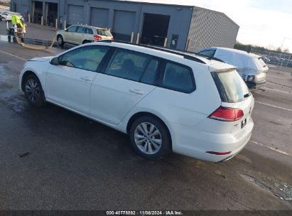 2019 VOLKSWAGEN GOLF SPORTWAGEN 1.8T S White  Gasoline 3VW117AU0KM509577 photo #4