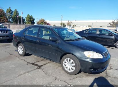 2005 TOYOTA COROLLA LE Black  Gasoline 1NXBR32E55Z493999 photo #1