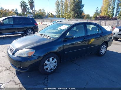 2005 TOYOTA COROLLA LE Black  Gasoline 1NXBR32E55Z493999 photo #3