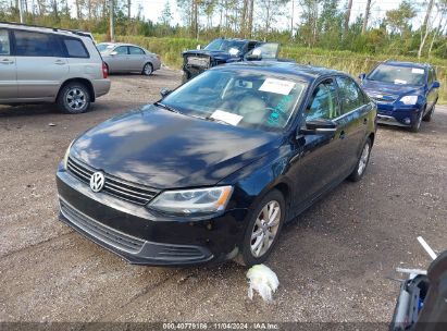 2014 VOLKSWAGEN JETTA 1.8T SE Black  Gasoline 3VWD07AJ1EM435712 photo #3