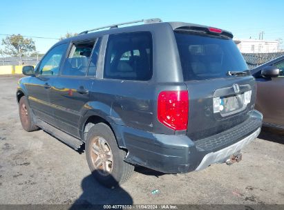 2003 HONDA PILOT EX Gray  Gasoline 2HKYF18443H554793 photo #4