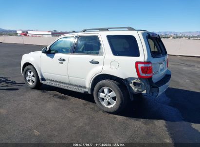 2009 FORD ESCAPE XLT White  Gasoline 1FMCU03G09KD14447 photo #4