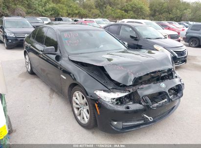 2011 BMW 528I Black  Gasoline WBAFR1C52BC260945 photo #1