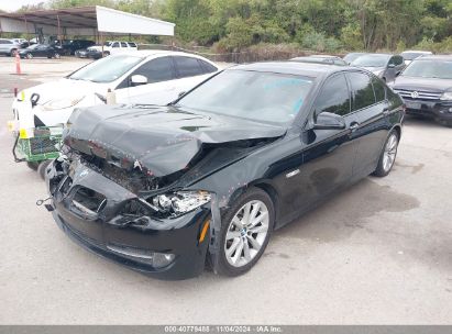 2011 BMW 528I Black  Gasoline WBAFR1C52BC260945 photo #3