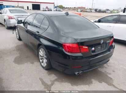 2011 BMW 528I Black  Gasoline WBAFR1C52BC260945 photo #4