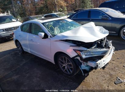 2019 ACURA ILX PREMIUM PACKAGE/TECHNOLOGY PACKAGE White  Gasoline 19UDE2F70KA010481 photo #1