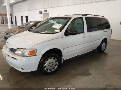 2002 OLDSMOBILE SILHOUETTE GL White  Gasoline 1GHDX23E02D151782 photo #3