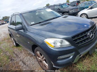 2012 MERCEDES-BENZ ML 350 4MATIC Dark Blue  Gasoline 4JGDA5HB7CA027109 photo #1