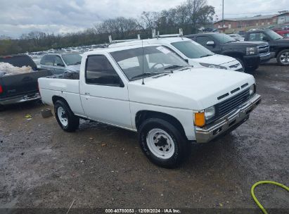 1987 NISSAN D21 SHORT BED White  Gasoline JN6ND11S2HW002970 photo #1