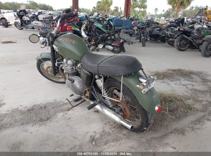 2002 TRIUMPH MOTORCYCLE BONNEVILLE Green  Other SMT900HN32J152750 photo #4