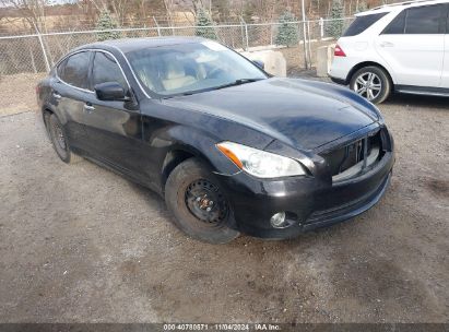 2012 INFINITI M37X Black  Gasoline JN1BY1AR9CM395462 photo #1