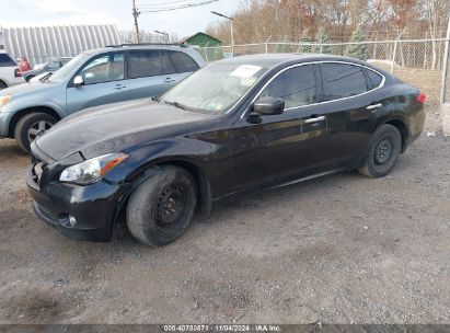 2012 INFINITI M37X Black  Gasoline JN1BY1AR9CM395462 photo #3