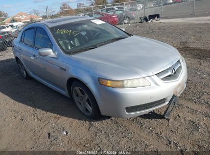 2004 ACURA TL Silver  Gasoline 19UUA66254A051344 photo #1