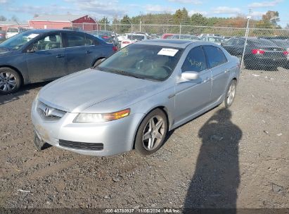 2004 ACURA TL Silver  Gasoline 19UUA66254A051344 photo #3