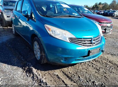 2014 NISSAN VERSA NOTE S PLUS Blue  Gasoline 3N1CE2CP7EL406258 photo #1