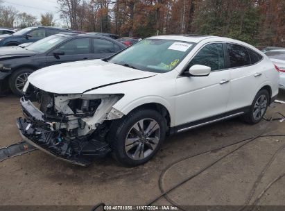 2014 HONDA CROSSTOUR EX-L V6 White  Gasoline 5J6TF2H56EL000169 photo #3