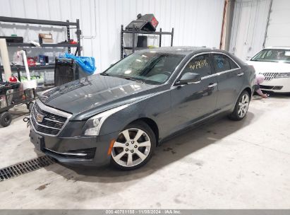 2015 CADILLAC ATS LUXURY Gray  Gasoline 1G6AH5S36F0124285 photo #3