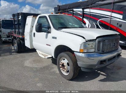 2003 FORD F-450 CHASSIS XL/XLT White  Diesel 1FDXF46P23EB91447 photo #1