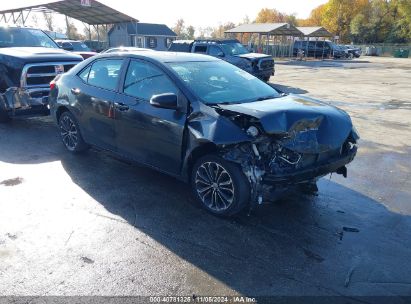 2015 TOYOTA COROLLA S PLUS Black  Gasoline 2T1BURHE9FC241863 photo #1