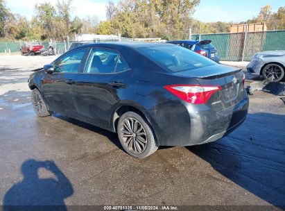 2015 TOYOTA COROLLA S PLUS Black  Gasoline 2T1BURHE9FC241863 photo #4