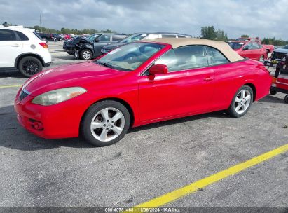 2008 TOYOTA CAMRY SOLARA SLE Red  Gasoline 4T1FA38P08U145792 photo #3