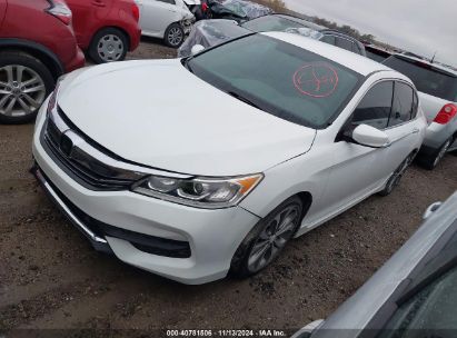 2016 HONDA ACCORD SPORT White  Gasoline 1HGCR2F57GA153093 photo #3