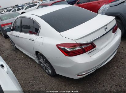 2016 HONDA ACCORD SPORT White  Gasoline 1HGCR2F57GA153093 photo #4