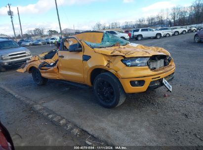 2022 FORD RANGER XLT Yellow  Gasoline 1FTER4FHXNLD35868 photo #1