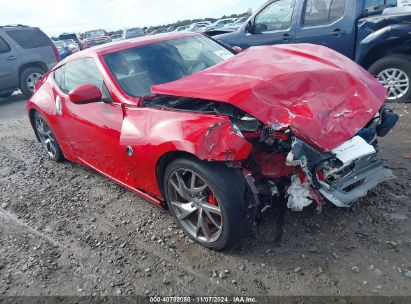 2014 NISSAN 370Z Red  Gasoline JN1AZ4EH6EM631919 photo #1