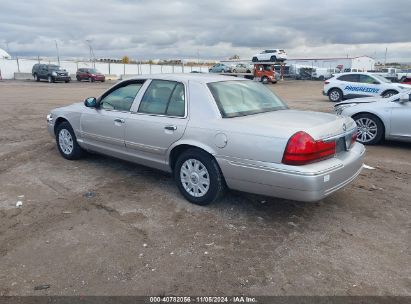 2004 MERCURY GRAND MARQUIS GS/GS CONVENIENCE Silver  Gasoline 2MEFM74W34X677040 photo #4