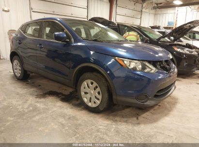 2018 NISSAN ROGUE SPORT S Blue  Gasoline JN1BJ1CR9JW263627 photo #1