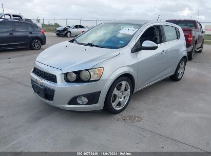 2015 CHEVROLET SONIC LTZ AUTO Silver  Gasoline 1G1JE6SBXF4108627 photo #3