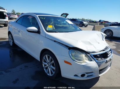 2009 VOLKSWAGEN EOS KOMFORT White  Gasoline WVWBA71FX9V002047 photo #1