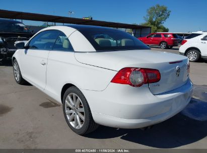 2009 VOLKSWAGEN EOS KOMFORT White  Gasoline WVWBA71FX9V002047 photo #4