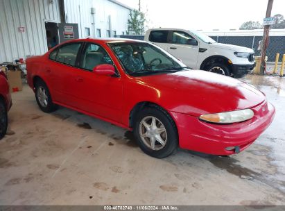 2001 OLDSMOBILE ALERO GL1 Red  Gasoline 1G3NL52T91C232386 photo #1