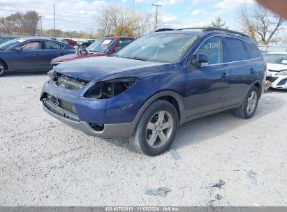 2007 HYUNDAI VERACRUZ GLS/LIMITED/SE Blue  Gasoline KM8NU13C97U028271 photo #3