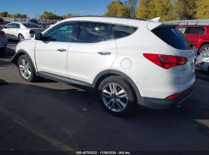 2014 HYUNDAI SANTA FE SPORT 2.0L TURBO White  Gasoline 5XYZUDLA0EG176815 photo #4