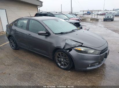 2015 DODGE DART SXT Gray  Gasoline 1C3CDFBB7FD299835 photo #1