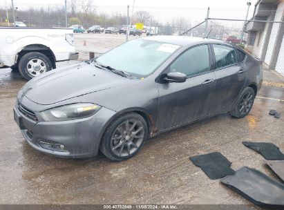 2015 DODGE DART SXT Gray  Gasoline 1C3CDFBB7FD299835 photo #3