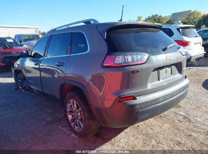 2019 JEEP CHEROKEE LATITUDE PLUS FWD Gray  Gasoline 1C4PJLLB8KD439484 photo #4