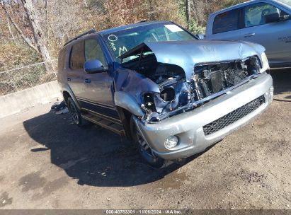 2004 TOYOTA SEQUOIA SR5 V8 Light Blue  Gasoline 5TDBT44A54S205262 photo #1