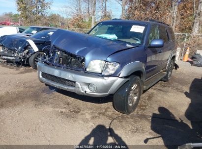 2004 TOYOTA SEQUOIA SR5 V8 Light Blue  Gasoline 5TDBT44A54S205262 photo #3