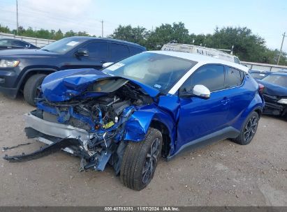 2019 TOYOTA C-HR LIMITED Blue  Gasoline JTNKHMBX5K1043597 photo #3