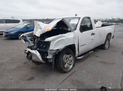 2010 GMC SIERRA 1500 WORK TRUCK White  Flexible Fuel 1GTPCTEA7AZ163492 photo #3