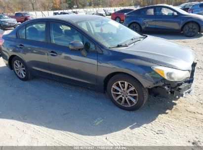 2014 SUBARU IMPREZA 2.0I PREMIUM Gray  Gasoline JF1GJAC62EH019004 photo #1